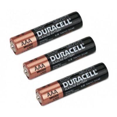 Photo: 3 x AAA batteries