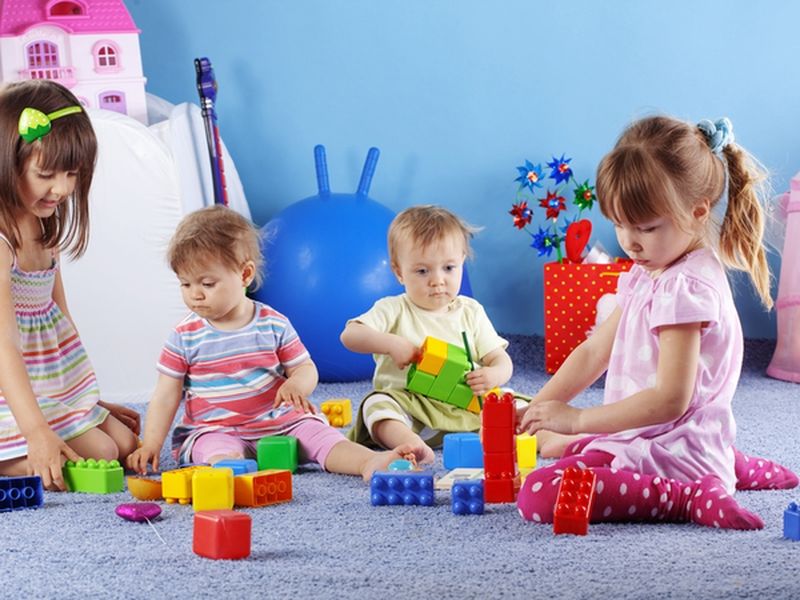 Photo showing motor skill development through active play