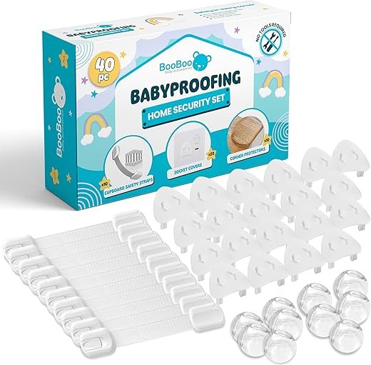 Booboo 40-Piece Child Safety Baby Proofing Kit