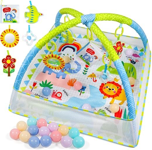 Dr.Rapeti 32in Baby Play Mat Activity Gym