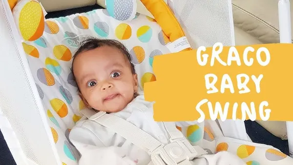 Photo: Graco Baby Delight Swing with early infant