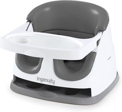 Ingenuity Baby Base 2-in-1 Seat, Slate
