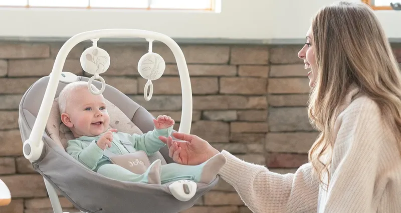 Early infant stage with Joie Sansa