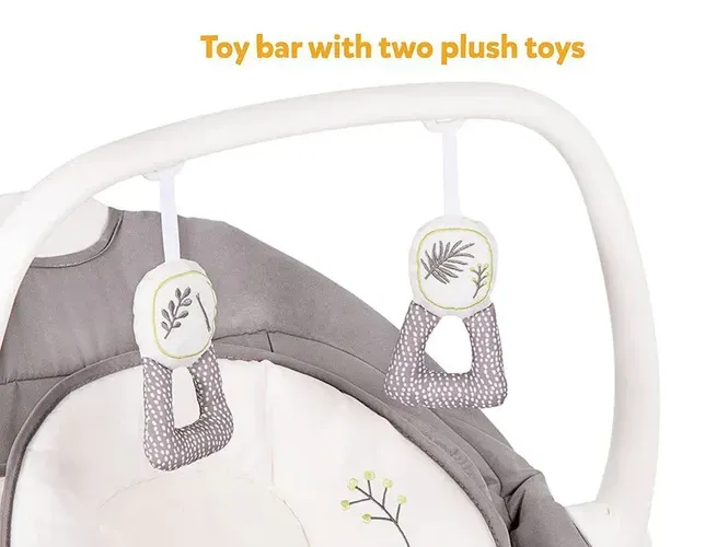 Interactive toy bar with plush toys