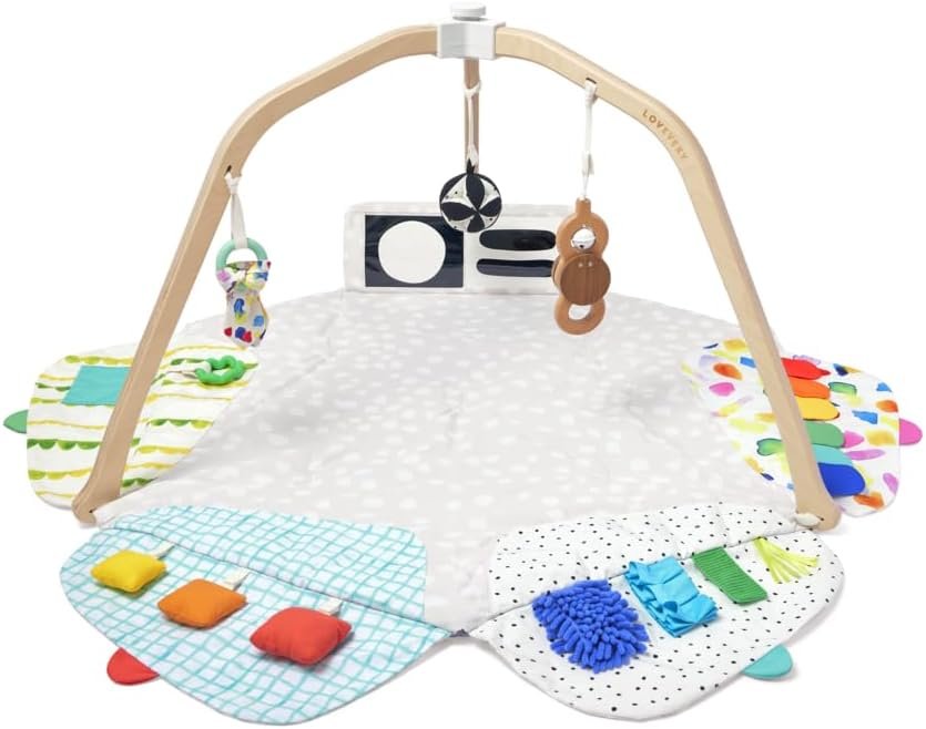 LOVEVERY Play Gym — Stage-Based Activity Gym & Mat