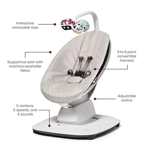 mamaroo 5 baby swing design