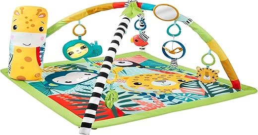Rainforest Music & Lights Deluxe Baby Gym