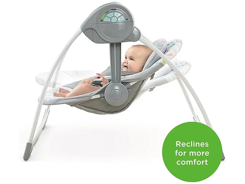 Soothe 'n Delight Portable Swing - Reclining seat