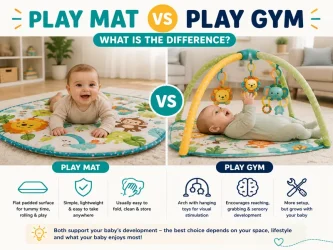 play mat vs play gym what is the difference